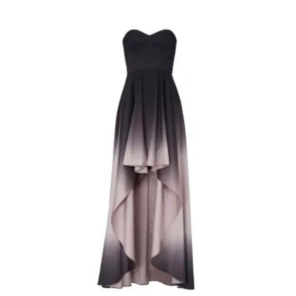 Badgley Mischka
Black Ombre High Low Gown size 2 EUC - Picture 7 of 11